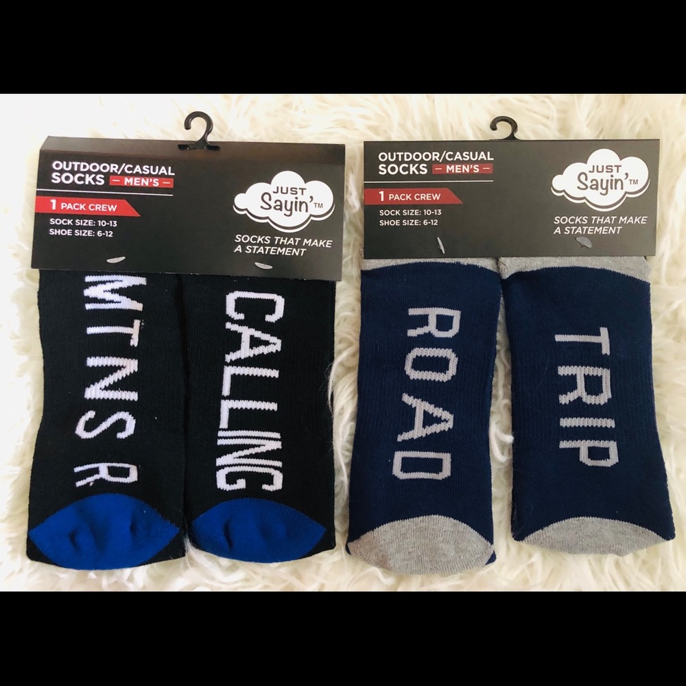NWT Just Sayin’ Men’s Sz 10-13 Vacation So…